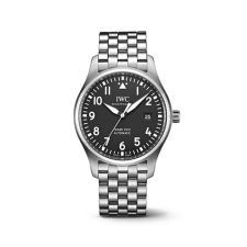 IWC 파일럿 워치 마크XVIII 40 블랙 브레이슬릿